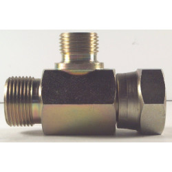 3/4 x 3/4 x 1/2 BSP M/F/M TEE